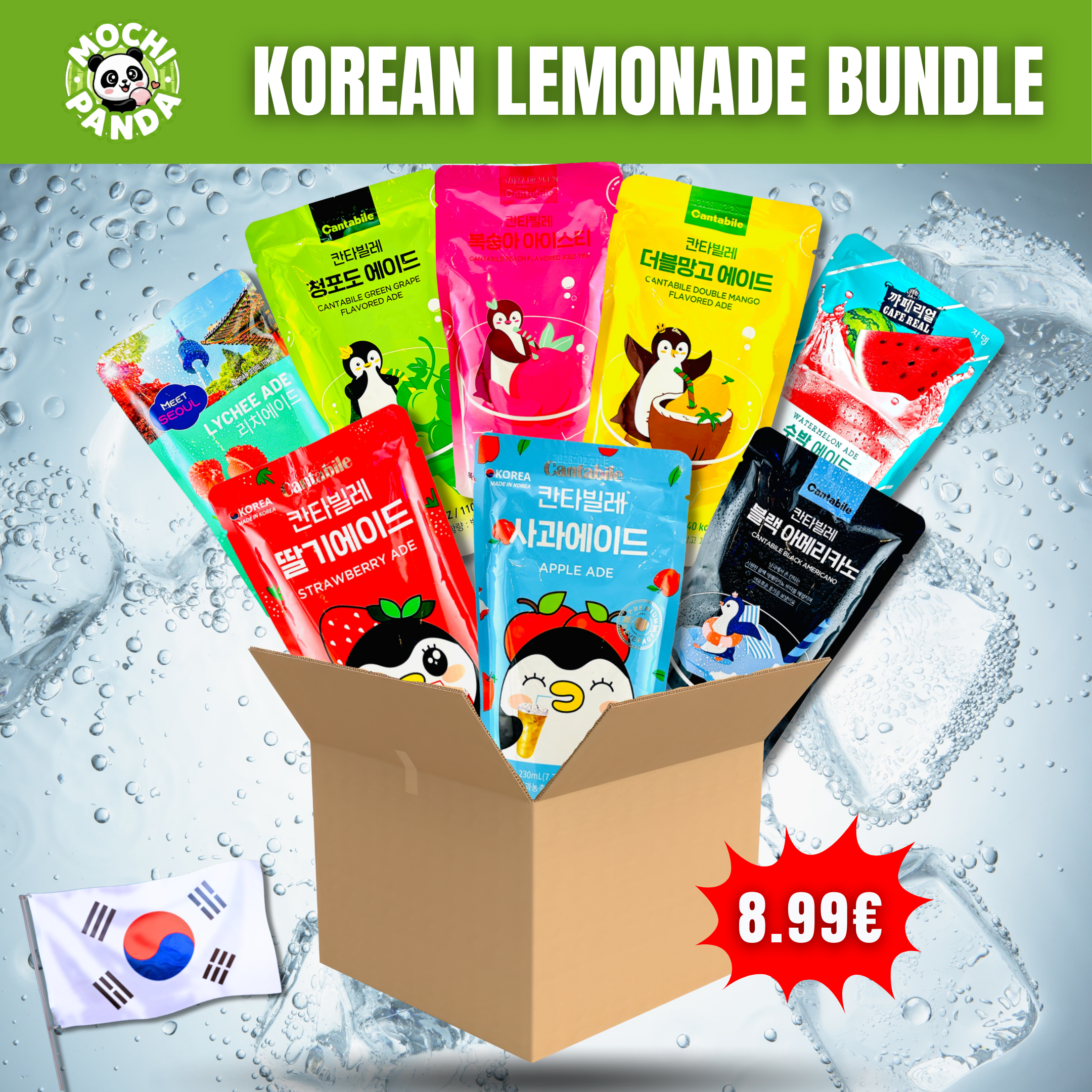 Korean Drink Pouch Bundle