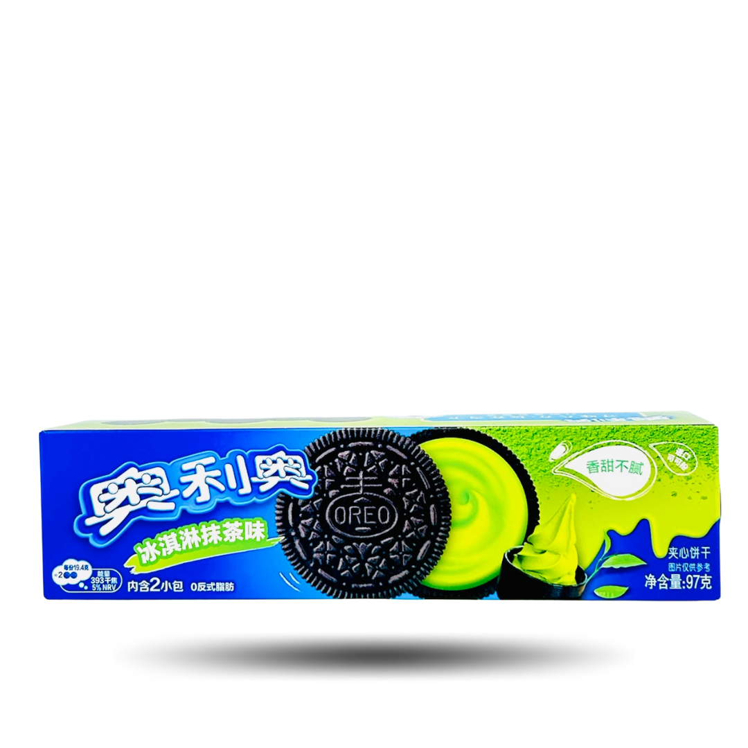🍵 Oreo Matcha Ice Cream