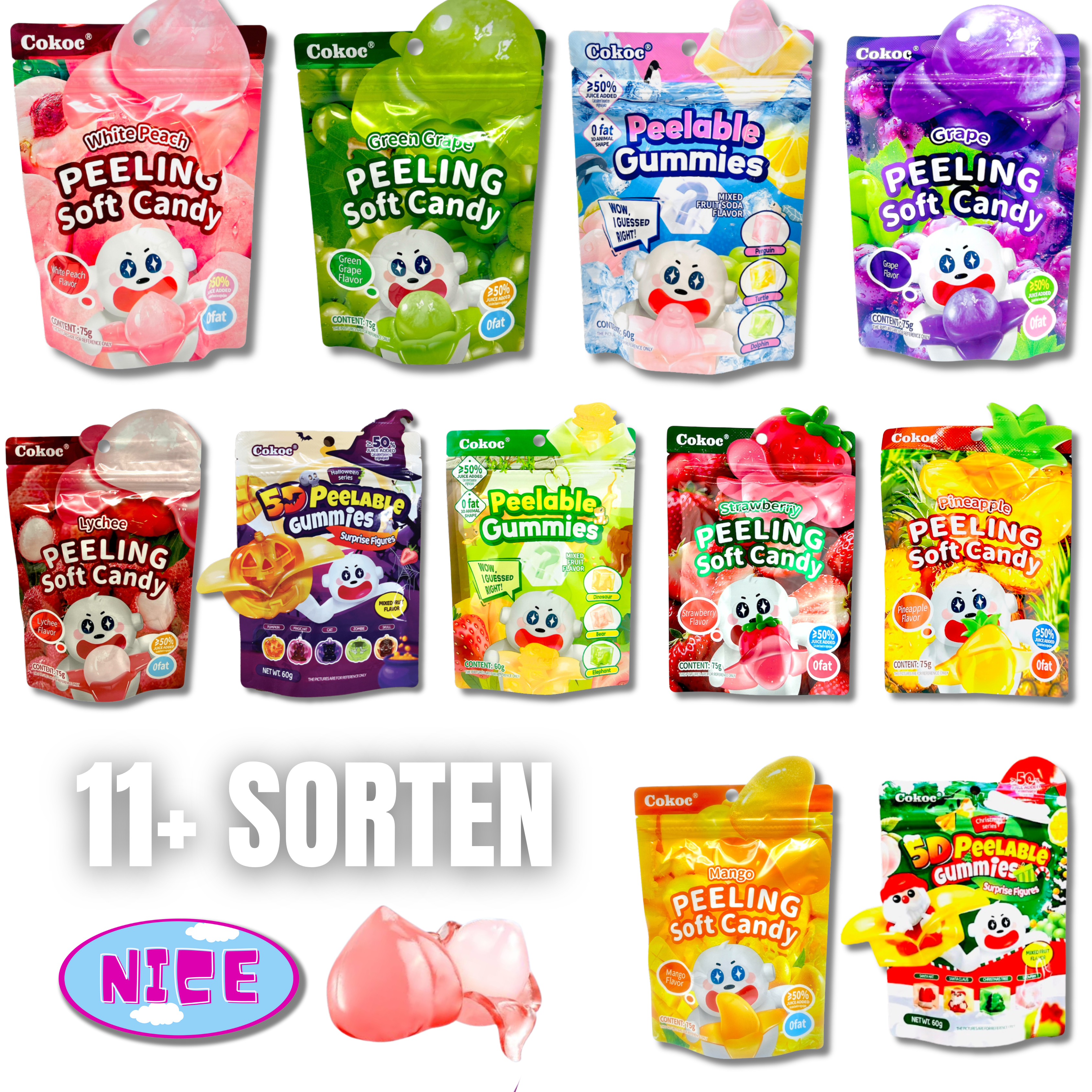 Cokoc Peeling Candies & Gummies