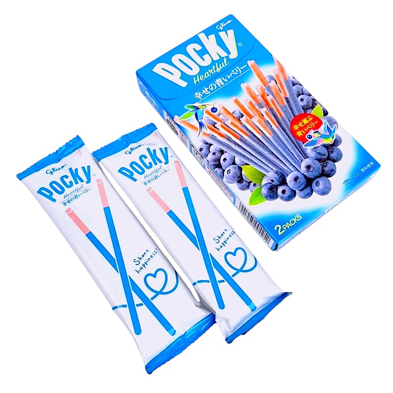 💙🫐 Pocky Heartful Blueberry